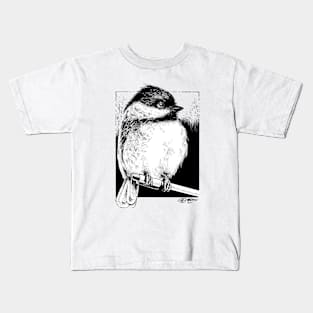 Pen & Chickadee Kids T-Shirt